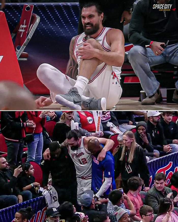 体育娱乐-火箭中锋亚当斯确诊三级脚踝扭伤，预计缺席28场|NBA|马刺|三级踝伤|亚当斯受伤|脚踝韧带伤_新浪体育_新浪新闻